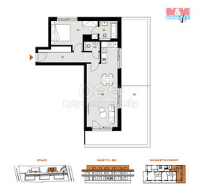 Prodej bytu 2+kk, 60 m², Beroun - 5