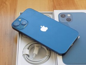 APPLE iPhone 13 256GB Blue - ZÁRUKA - TOP STAV - 5