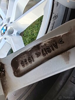 Alu v perfekt stavu 5x112 19 originál ráfky BMW pneu zimní - - 5