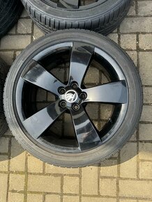 ORIGINAL Alu Škoda KENTAUR R17, 5x100 - TOP STAV - 5