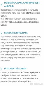 4G PTZ IP kamera secutek na místa bez el.proudu - 5