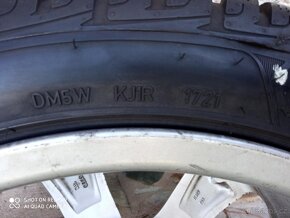 Alu disky +  pneu Goodyear 255/40 R19  Audi A7 zimní PRODÁNO - 5