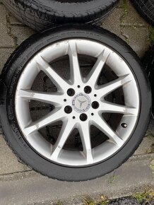 Alu kola 17 originál Mercedes B s letní pneu 215/45/17 - 5