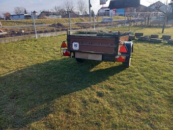 Prodám přívěsný vozík za auto vč. plachty - 5