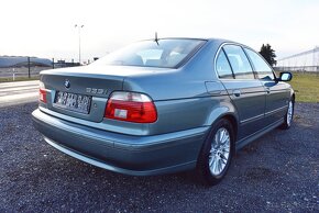 BMW e39 535i,16:9,DVOJITÁ OKNA,EL.VOLANT,SERVISKA BMW - 5