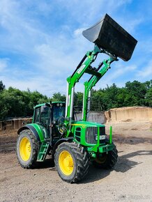 MONTUJEME ČELNÍ NAKLADAČE INTER-TECH NA TRAKTORY JOHN DEERE - 5