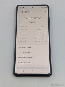 Samsung Galaxy S20 FE 5G 6/128gb dark blue. Záruka 6 měsíců. - 5