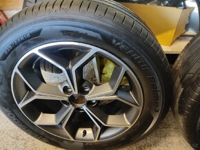 ALU kola Ssangyong Korando 5x112 r18 Originál, Letní 7m+TPMS - 5