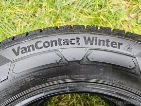 2x Zimní ZÁTĚŽOVÉ pneu Continental Van - 215/65 R16 C - 90% - 5