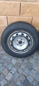 16" disky Mercedes, 5x112,zimni pneu 205 65R16 C 9mm - 5