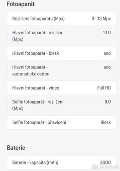 Mobilní telefon zn. "HONOR 7A" - jako nový - 5