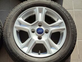 Originál ALU komplet FORD 15" 4x108 ET37,5 pneu 185/60/15 - 5