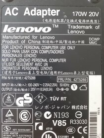 Adapter LENOVO 170W  6,4 x 5,0 mm - 5