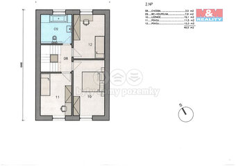 Prodej pozemku k bydlení 1301 m2, Služátky, Světlá n/Sázavou - 5