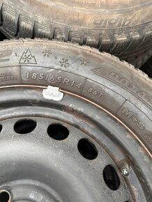 Sada plechových disků Opel Corsa/Astra s pneu 185/65 R17 - 5