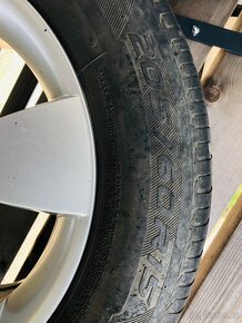 15" letní ALU Škoda 5x112  205/60/15 - 5