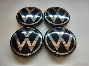 Středové krytky Vw, 65x56mm, Nové Logo - 5