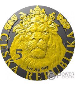 Český lev mince - 5