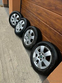 Zimní alu kola Škoda 5x112 - 5