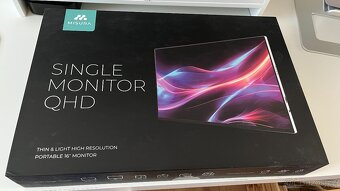 Přenosný IPC monitor 16" MISURA M16 QHD - 100% stav - 5