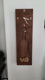 Moderní designové hodiny ve vinařském stylu - 5