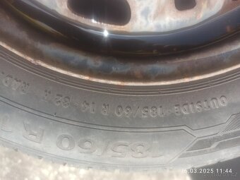 Prodám letní kola 185/60 R14 - Fabia - 5