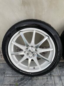 Prodám zánovní alu kola 5x 114,3 DOTZ R19 245/45/19 - 5