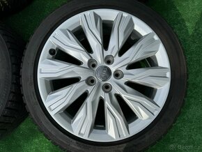 Originál alu kola Audi A4 B9 S4 5x112 R18 zimní - 5