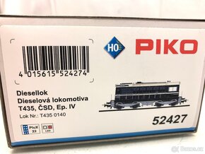 H0 52427 Piko ČSD T 435 „Hektor“ , epocha 4 - nová, orig.box - 5