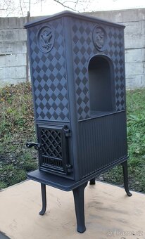 Litinová kamna Jotul F 606 černý lak - 5