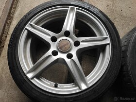 Sada kol 5x120 R16 Dezent BMW, letní vzorek 4-5mm - 5