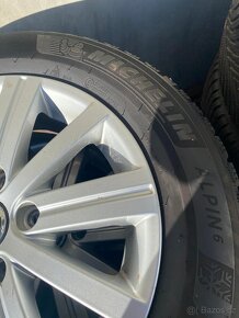 Michelin 195/65 R zimni sada 5x112 Alu - 5