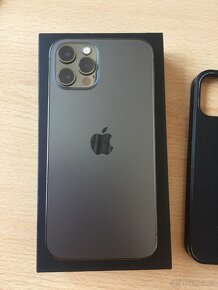 iPhone 12 Pro 128 GB Graphite Černý + Kryty (rozbitý displej - 5