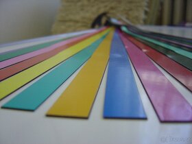 Barevné magnetické pásky šíře 5, 10, 15 mm MIX barev - 5