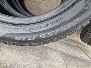 215/55/18 Zimní pneumatiky Pirelli 80% - 5