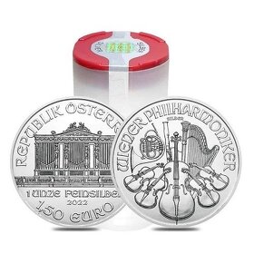 2022 Stříbrné investiční mince Maple Leaf Canada 1 Oz - 5