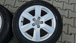 Alu 5x112 R17 + Pěkné zimní pneu - 5