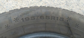 2x DUNLOP 195/65 R15 M+S - 5