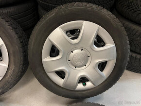 195/55R15 zimní sada škoda fabie polo ibiza 6X15 5X100 ET43 - 5