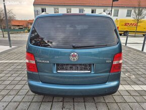 Touran 1.9TDI 77kW 7.míst, bez dpf, 1.maj.serviska,digiklima - 5