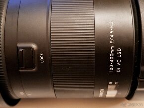 Objektiv Tamron AF 100-400mm F/4,5-6,3 Di VC USD pro Nikon F - 5
