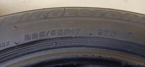 Bridgestone 225/55 R17 97V 5-5,5mm - 5