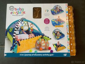 Baby Einstein hrací deka s balónky 5v1 - 5