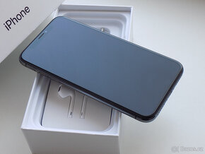 APPLE iPhone X 256GB Space Grey - ZÁRUKA - 100% BATERIE - 5