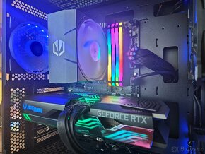 Herní PC s RGB- 5600/RTX3070/32GB/1TB/850W/W11 - záruka - 5