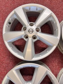 5x114,3 R17 originál alu disky Nissan ET 40 - 5