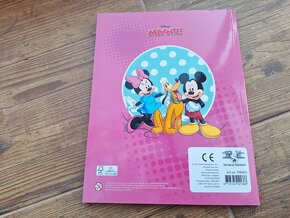 Kniha omalovánek vč. samolepek Megacolor Disney Minnie - 5