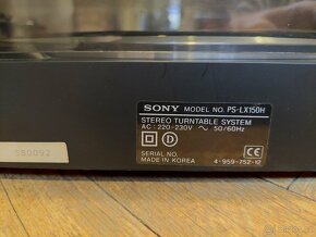 gramofon SONY PS-LX150H - 5