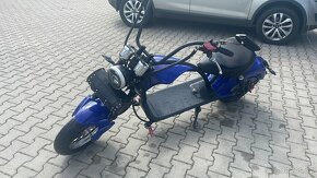 Elektrokoloběžka - Chopper  2.400W dvě baterie, úprava. - 5