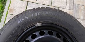 Komplet zimní kola 195/65 R15 SAWA na Oktávii II - 5